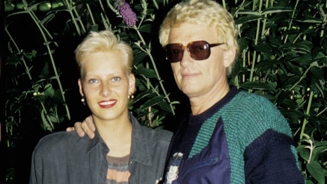 Heino und seine Tochter Petra Anfang der 1990er-Jahre.