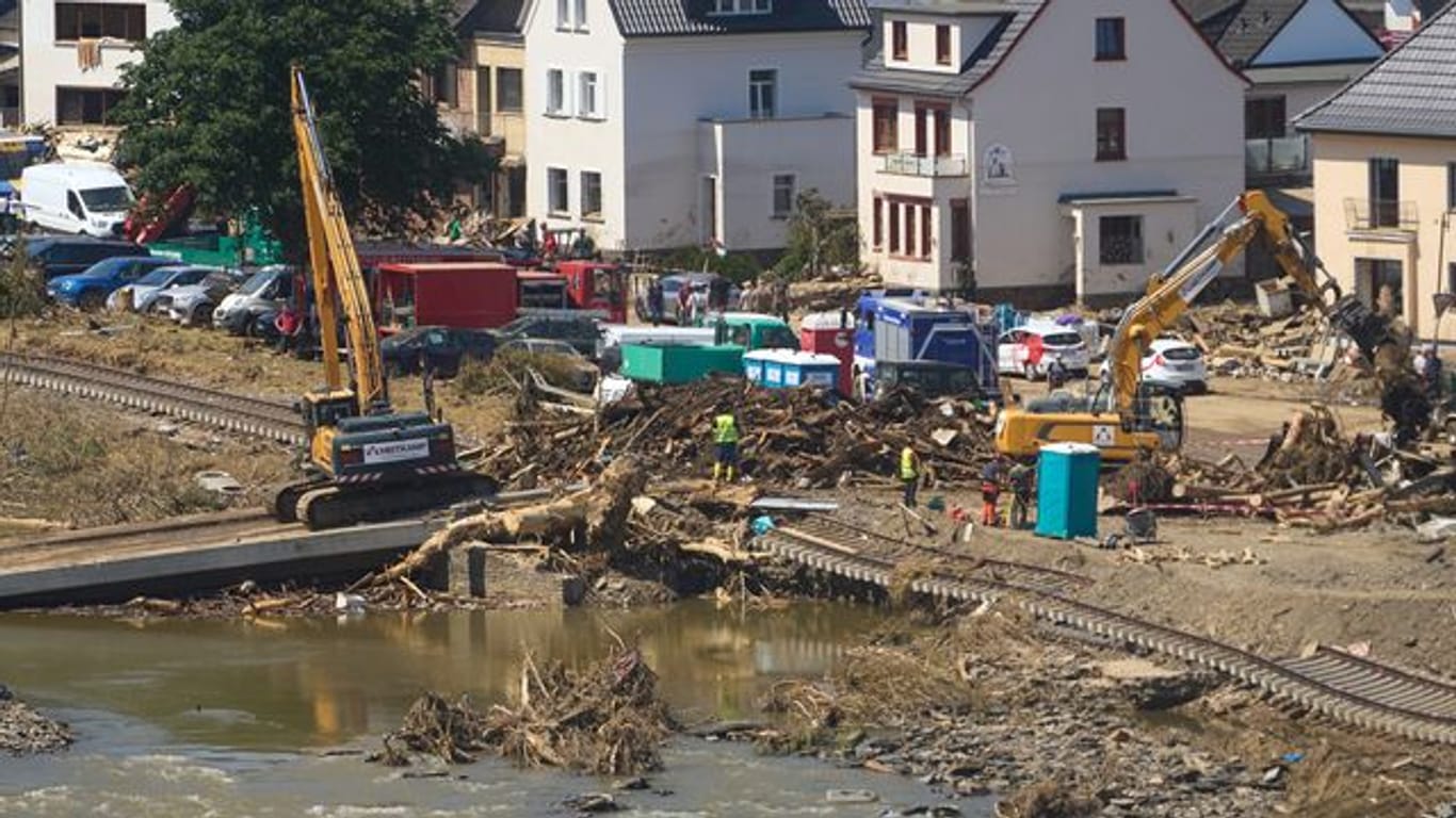 Nach dem Unwetter in Rheinland-Pfalz