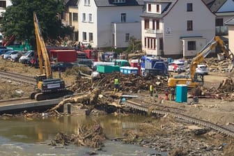 Nach dem Unwetter in Rheinland-Pfalz