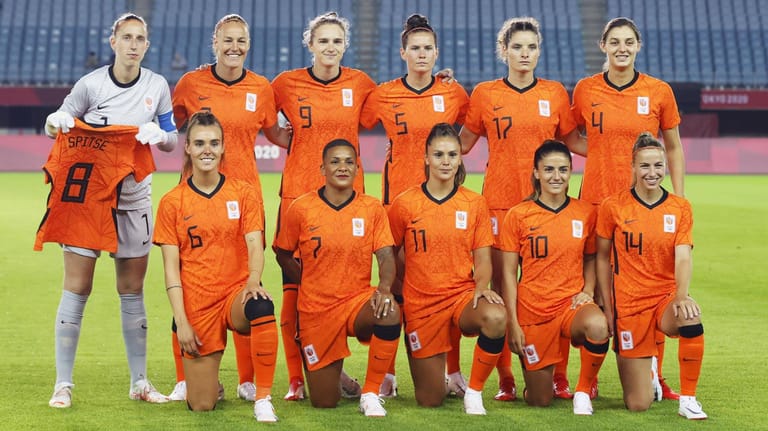 Super-Sieg zum Olympia-Start: Die niederländische Frauen-Nationalmannschaft.