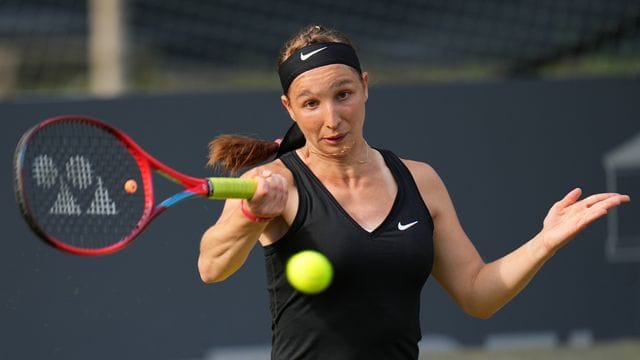 Tamara Korpatsch steht beim WTA-Turnier in Gdynia im Viertelfinale.