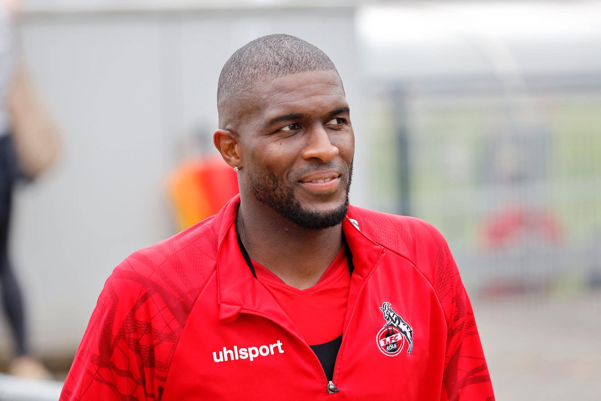 Anthony Modeste beim Trainingsauftakt des 1. FC Köln: "Der Trainer sagt, was er will. Manchmal ist es nicht einfach, aber das ist sein Weg."