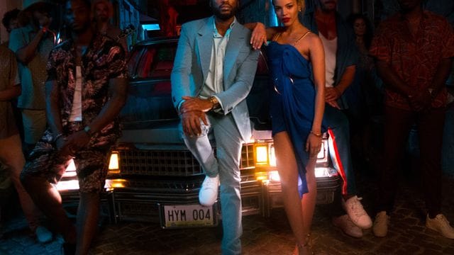 Leslie Grace, hier mit Meek Mill, wird zum "Batgirl".
