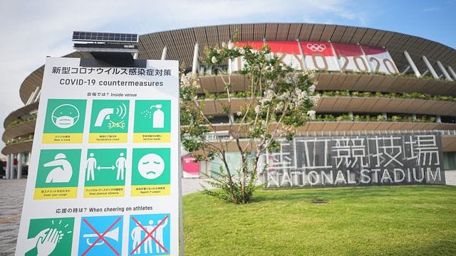 Bei den Olympischen Spielen wurden weitere Corona-Fälle gemeldet. Bei den Olympischen Spielen wurden weitere Corona-Fälle gemeldet.