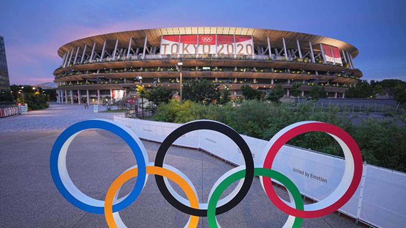 Die Eröffnungsfeier findet im Olympiastadion von Tokio statt.