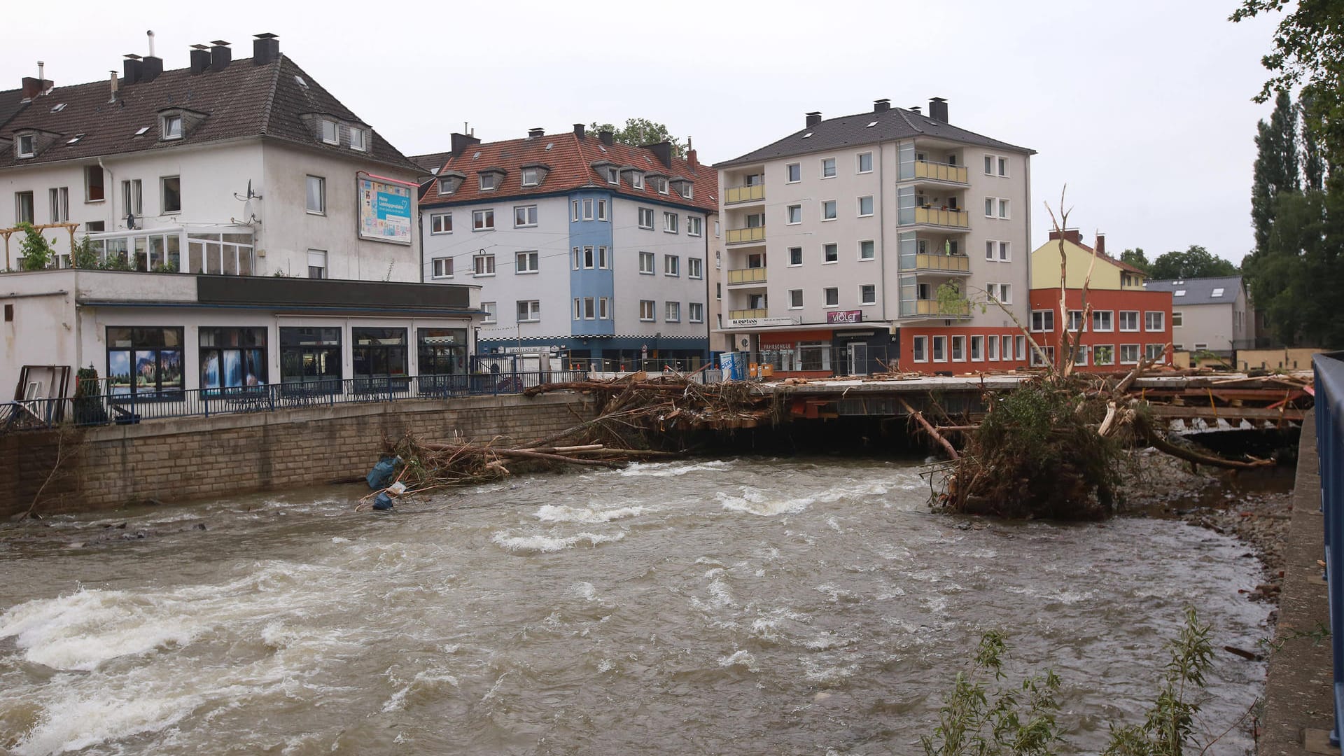 Die Flutkatastrophe traf Hagen stark: Die Gefahr von Hochwassern besteht allerdings weiterhin.