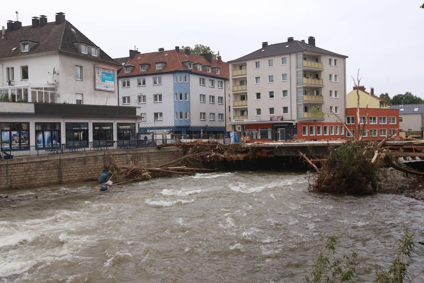 Die Flutkatastrophe traf Hagen stark: Die Gefahr von Hochwassern besteht allerdings weiterhin.