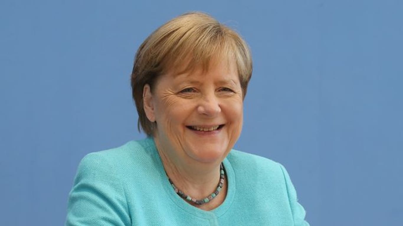 Das letzte Mal als Kanzlerin bei den Bayreuther Festspielen: Angela Merkel.