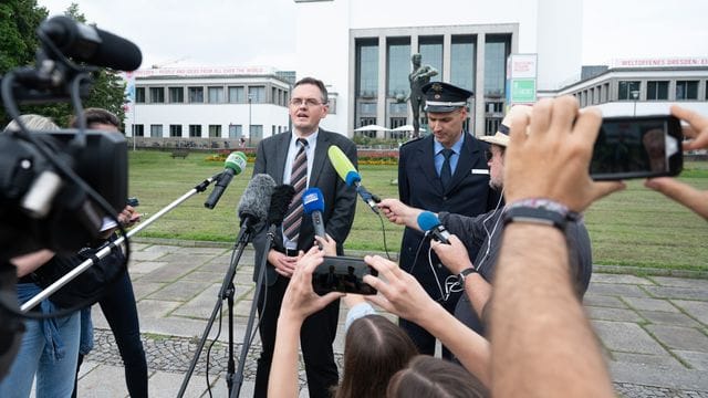 Jürgen Schmidt (l) und Thomas Geithner