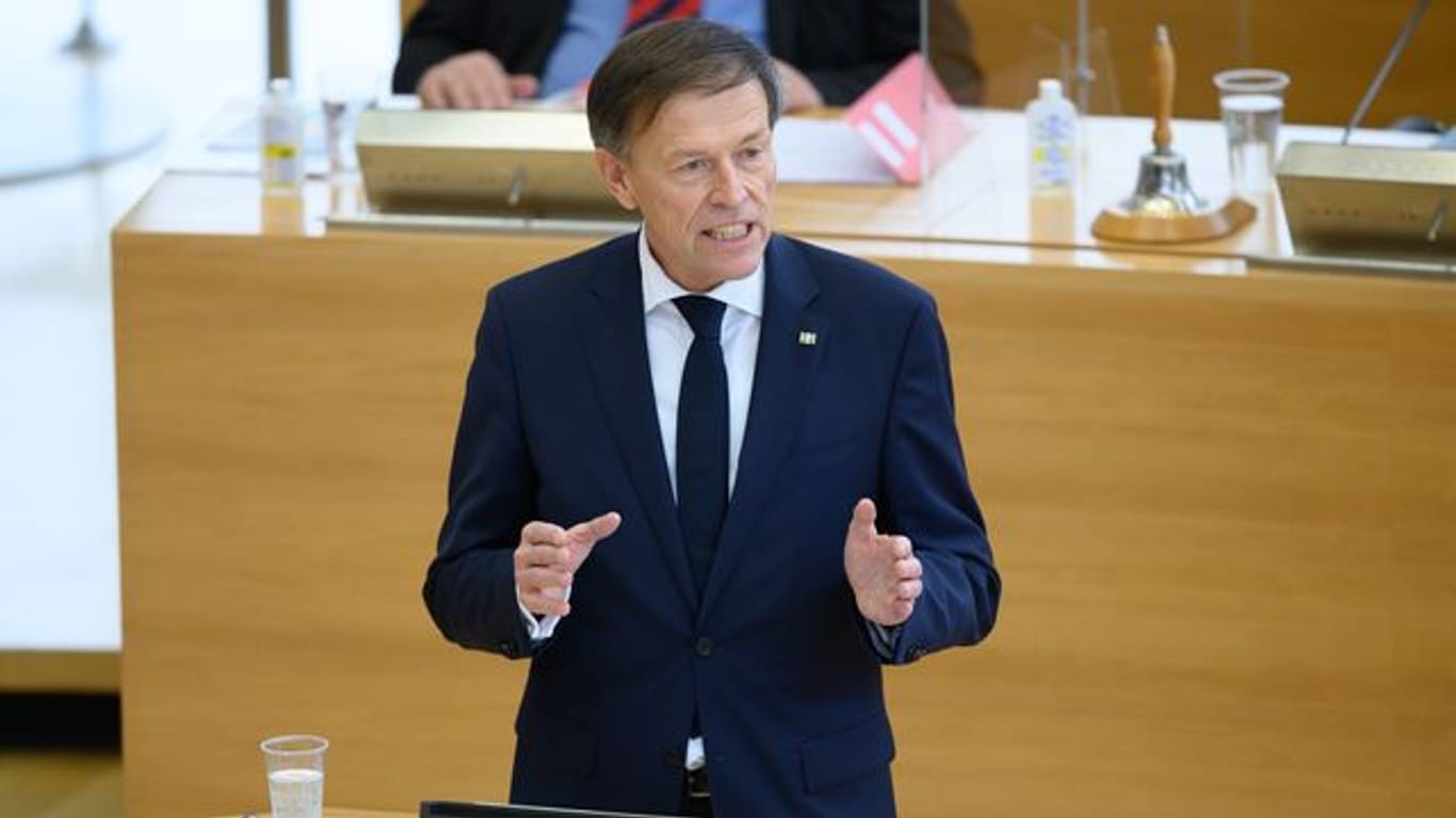 Sächsischer Landtagspräsident Matthias Rößler (CDU)