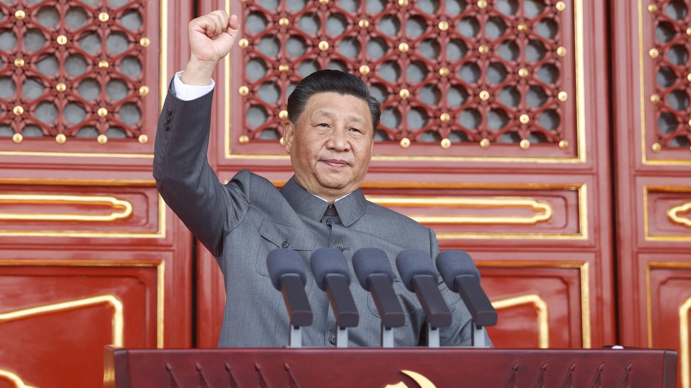 Xi Jinping: Der Staatspräsident Chinas feierte den 100. Geburtstag der Kommunistischen Partei seines Landes.