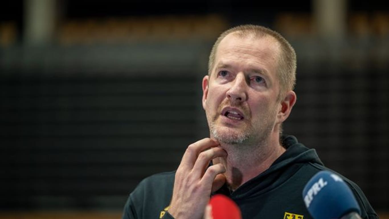 Bundestrainer Henrik Rödl hofft auf einen erfolgreichen Olympia-Auftakt.