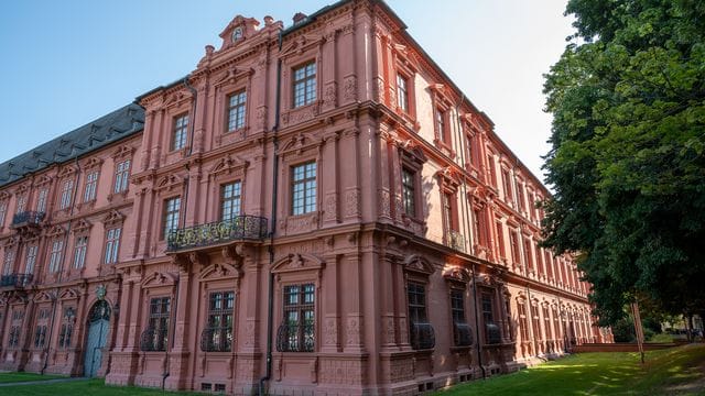 Blick auf das Kurfürstliche Schloss in Mainz