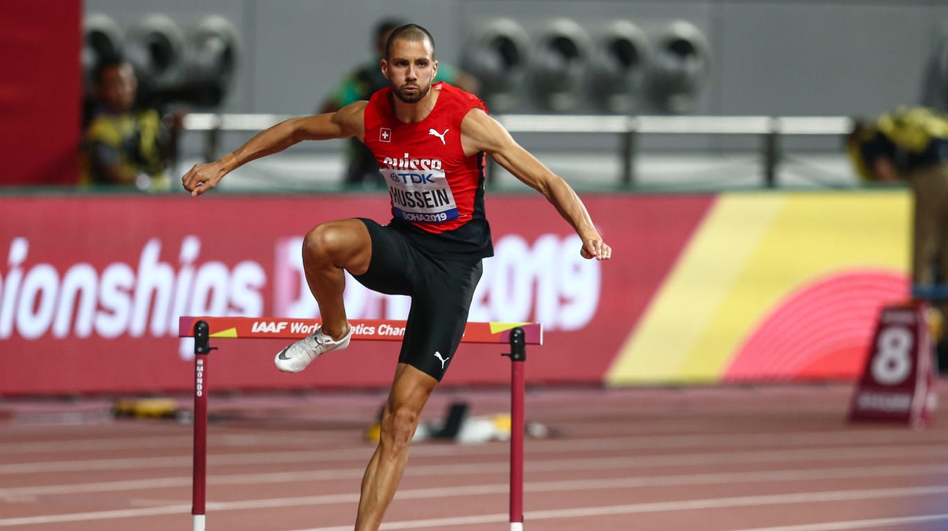 Darf nicht an den Olympischen Spielen teilnehmen: Der Schweizer Hürdenläufer Kariem Hussein.