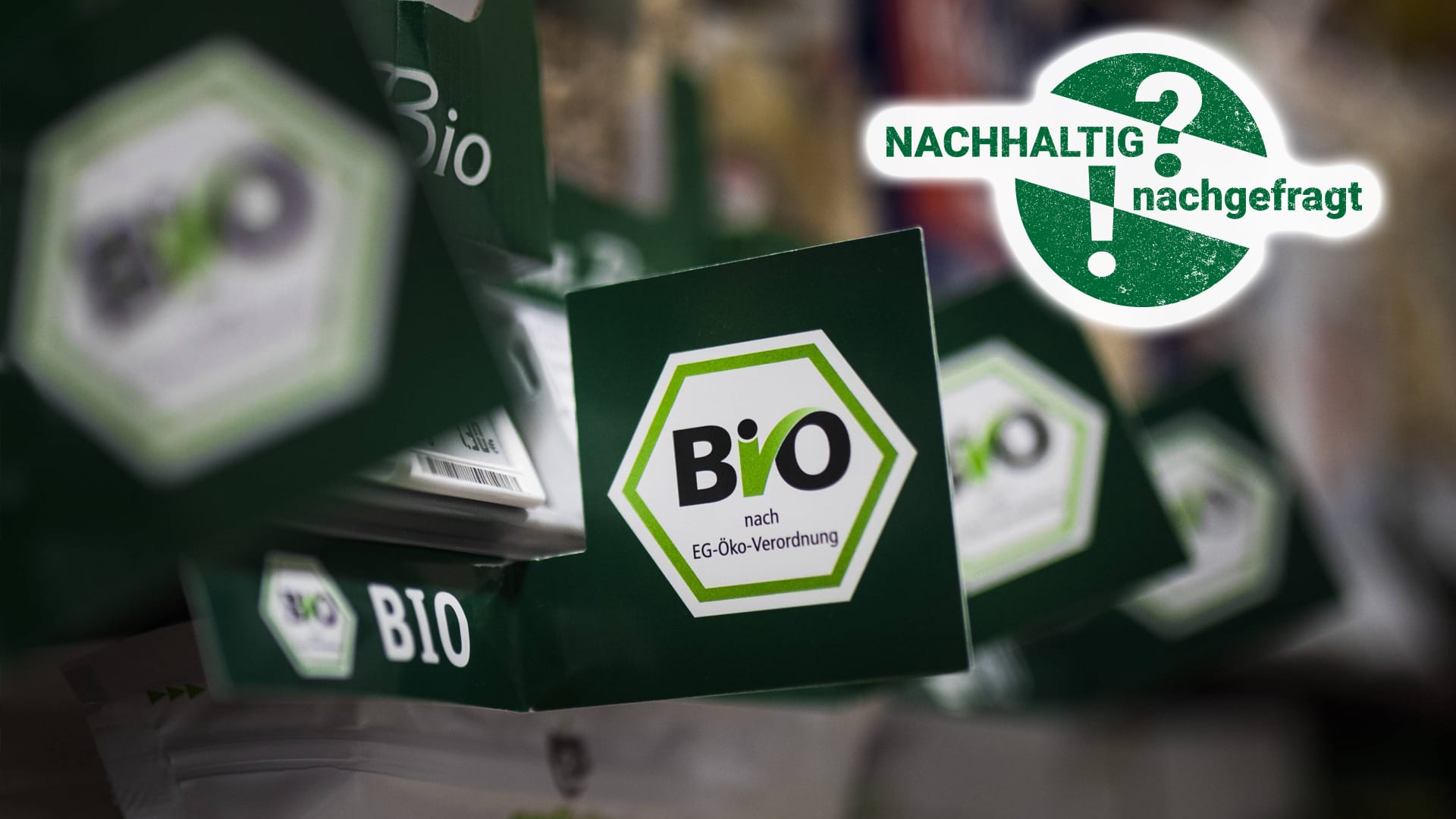 Bio im Supermarkt: Lebensmittel mit Bio-Siegel werden in Deutschland immer beliebter.