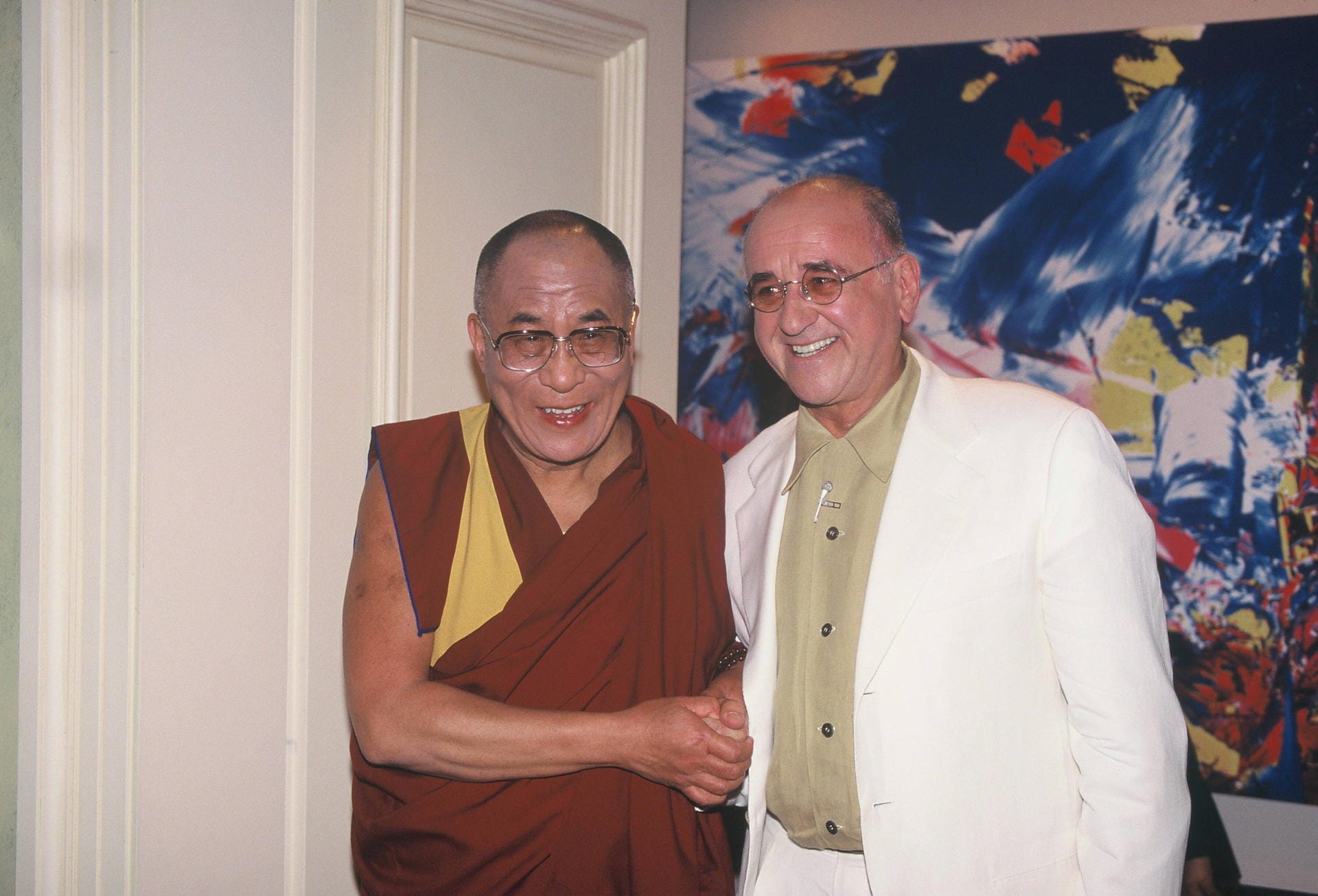 Selbst der Dalai Lama war zu Gast bei Alfred Biolek.