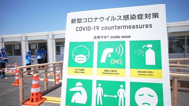 Bei den Olympischen Spielen in Tokio gibt es weitere Corona-Fälle. Bei den Olympischen Spielen in Tokio gibt es weitere Corona-Fälle.