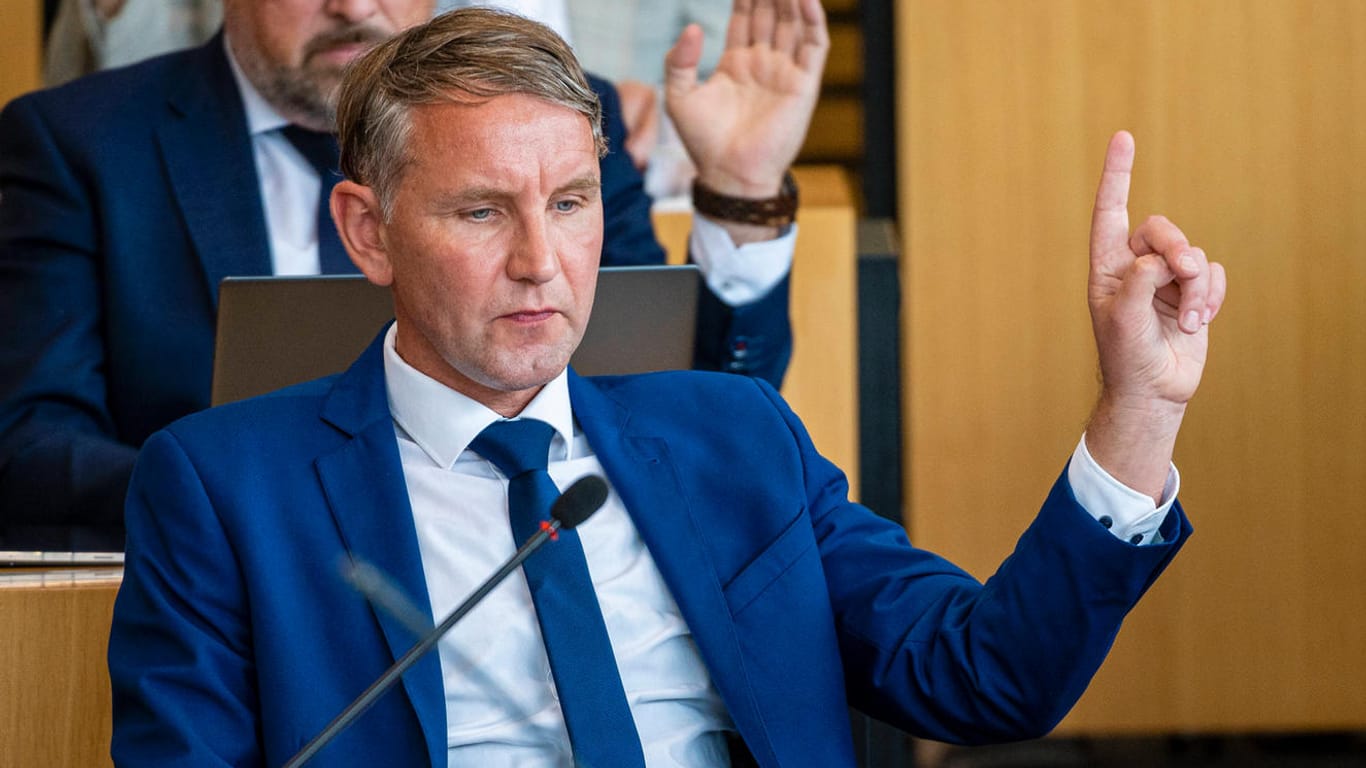Björn Höcke: Thüringens AfD-Chef nutzt das Regierungschaos aus.