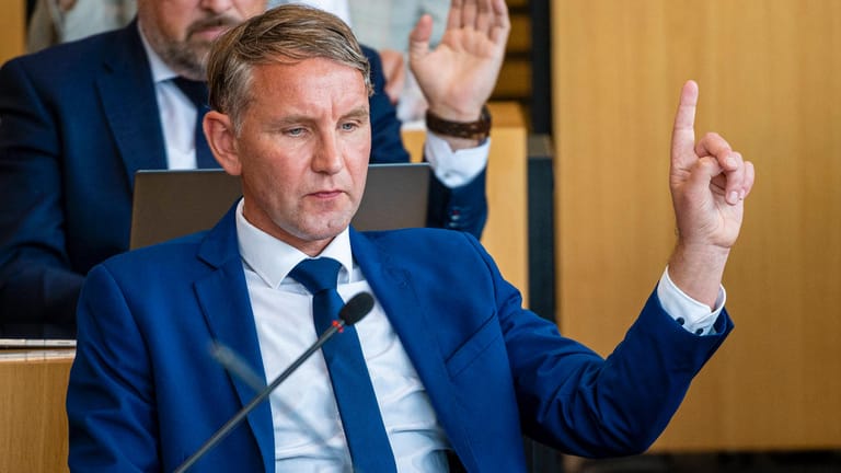 Björn Höcke: Thüringens AfD-Chef nutzt das Regierungschaos aus.