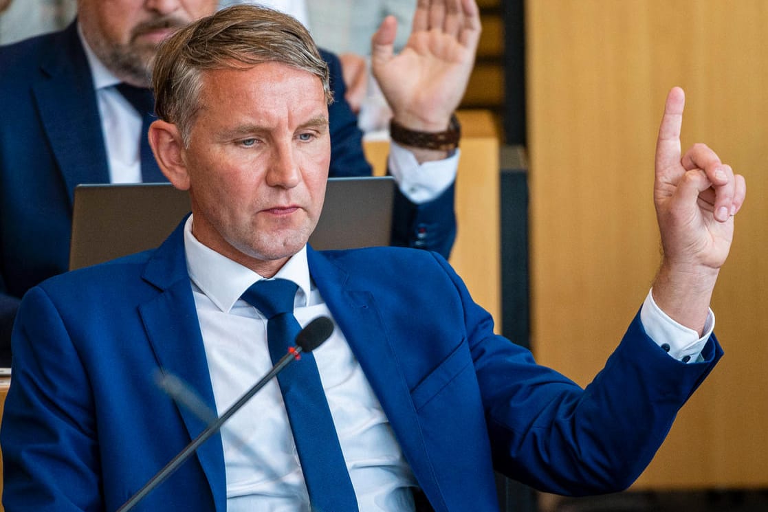 Björn Höcke: Thüringens AfD-Chef nutzt das Regierungschaos aus.