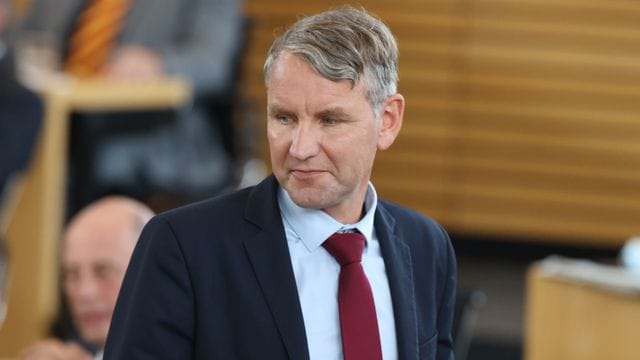 Thüringens AfD-Landespartei- und Fraktionschef Björn Höcke