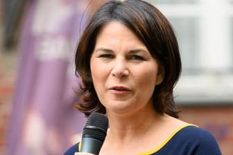 Annalena Baerbock: Die Grünen-Kanzlerkandidatin wirft der Union beim Thema Windkraftausbau Scheinheiligkeit vor.