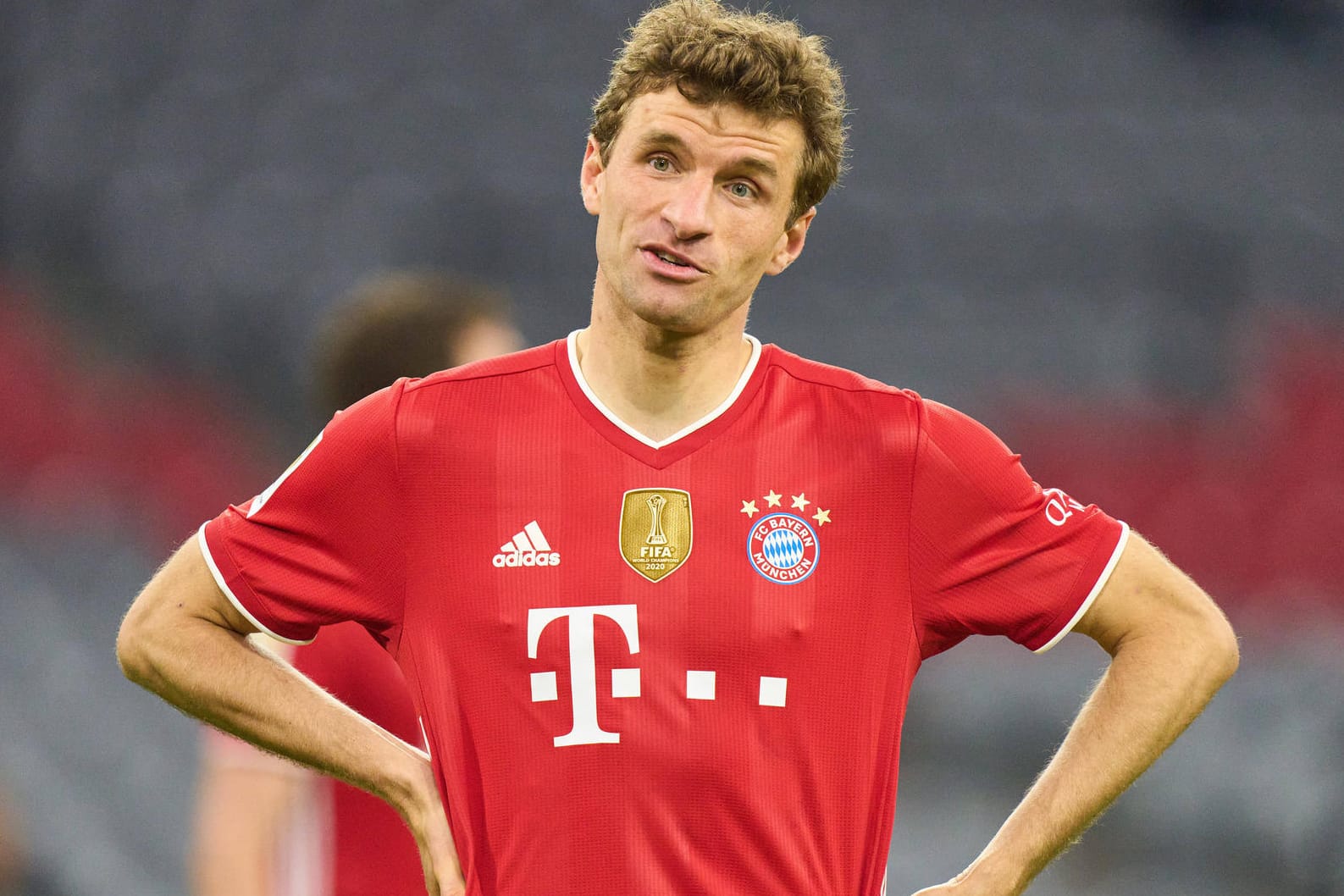 Thomas Müller: Der Bayern-Star postete vor dem Einstieg ins Bayern-Training ein ungewöhnliches Foto.