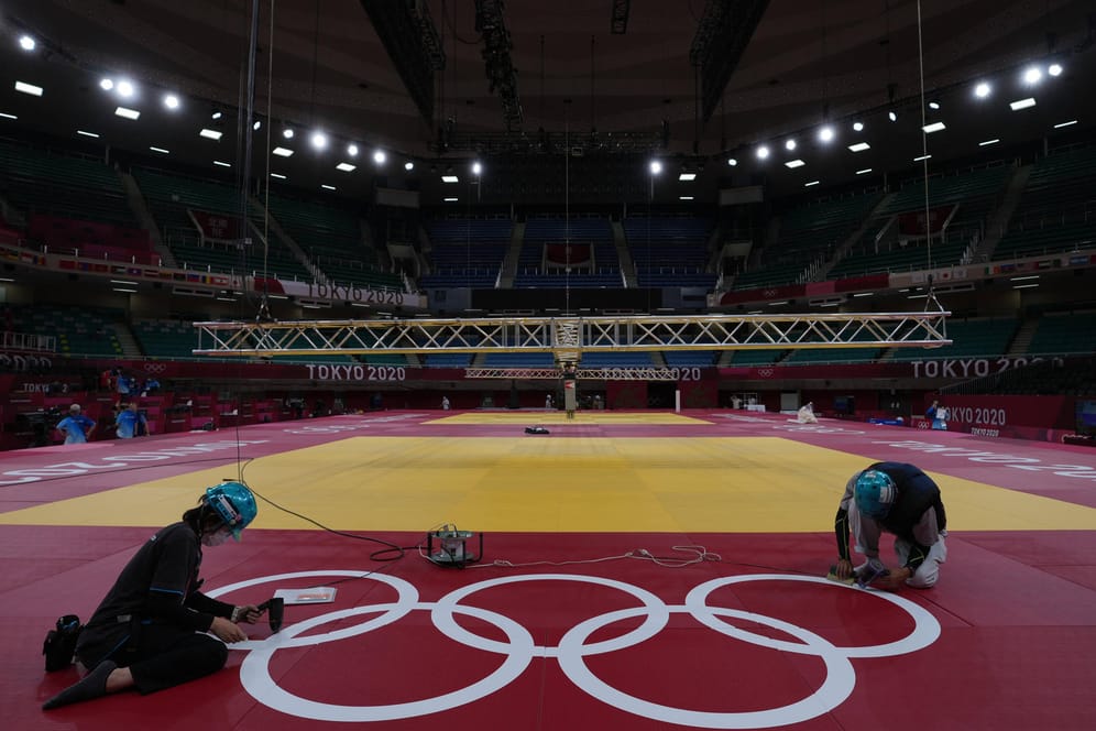 In dieser Halle finden in Tokio die Judo-Wettkämpfe statt.