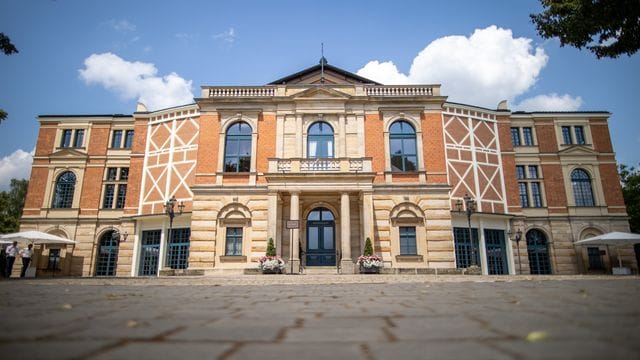 Das Bayreuther Festspielhaus.