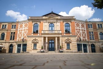 Das Bayreuther Festspielhaus.