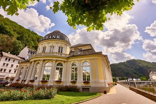 Das Spielcasino liegt im Kurpark von Bad Ems.