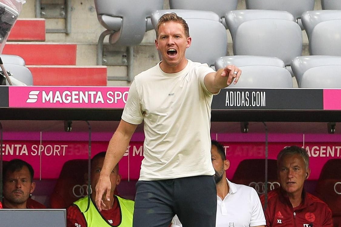 Julian Nagelsmann: Der neue Bayern-Trainer wartet weiter auf seinen ersten Sieg mit den Münchnern.