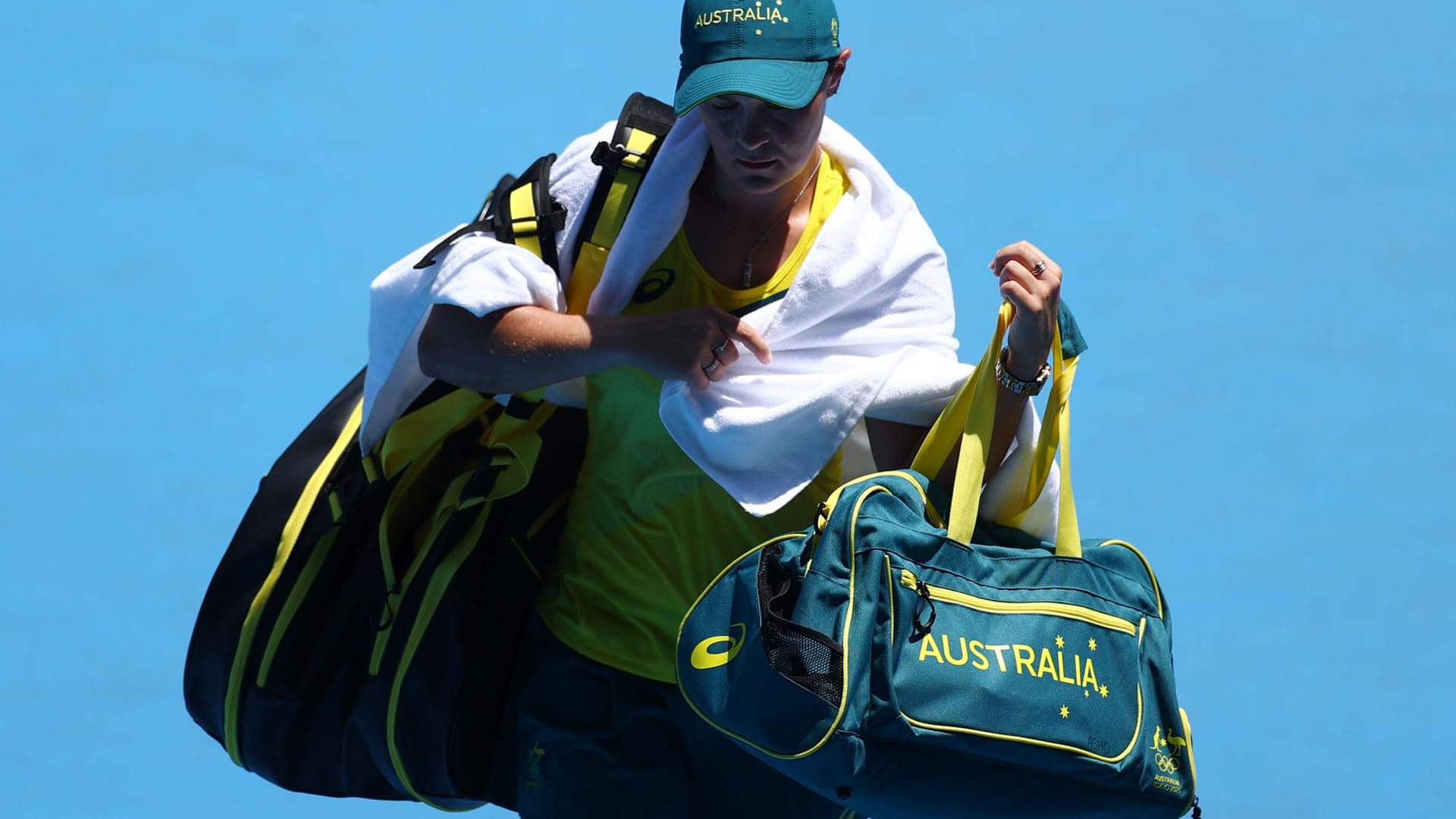 Ashleigh Barty: DIe Australierin schied in Tokio in Runde eins aus.