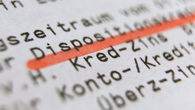 Überziehungszinsen Überziehungszinsen