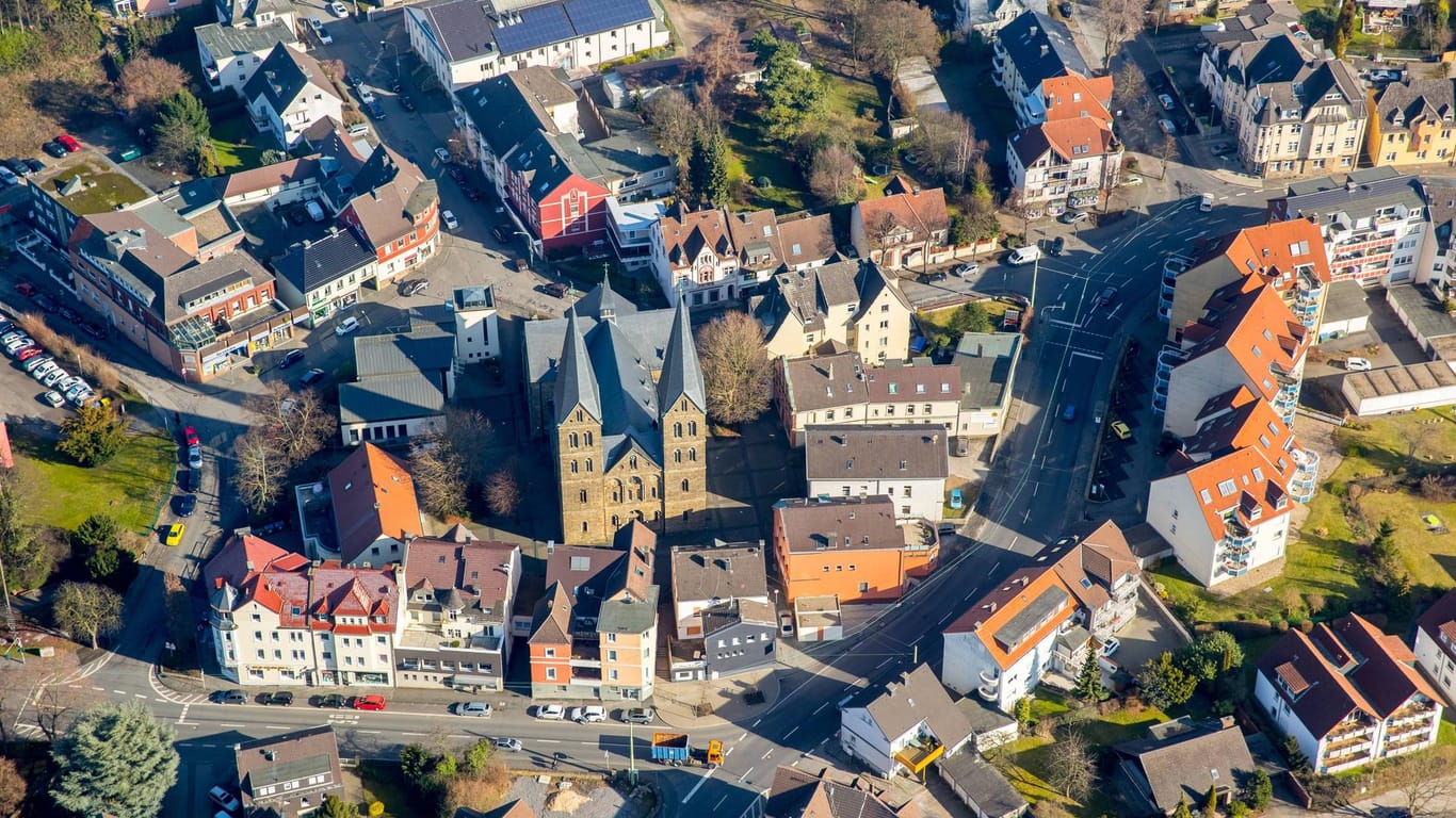 Die St. Johannes Kirche in Hagen-Boele (Archivbild): Hier wurde ein Tresor gestohlen.