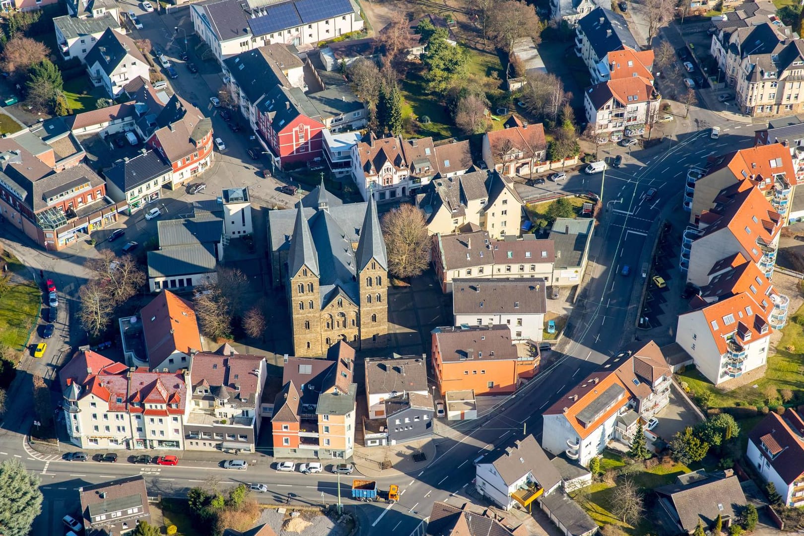 Die St. Johannes Kirche in Hagen-Boele (Archivbild): Hier wurde ein Tresor gestohlen.