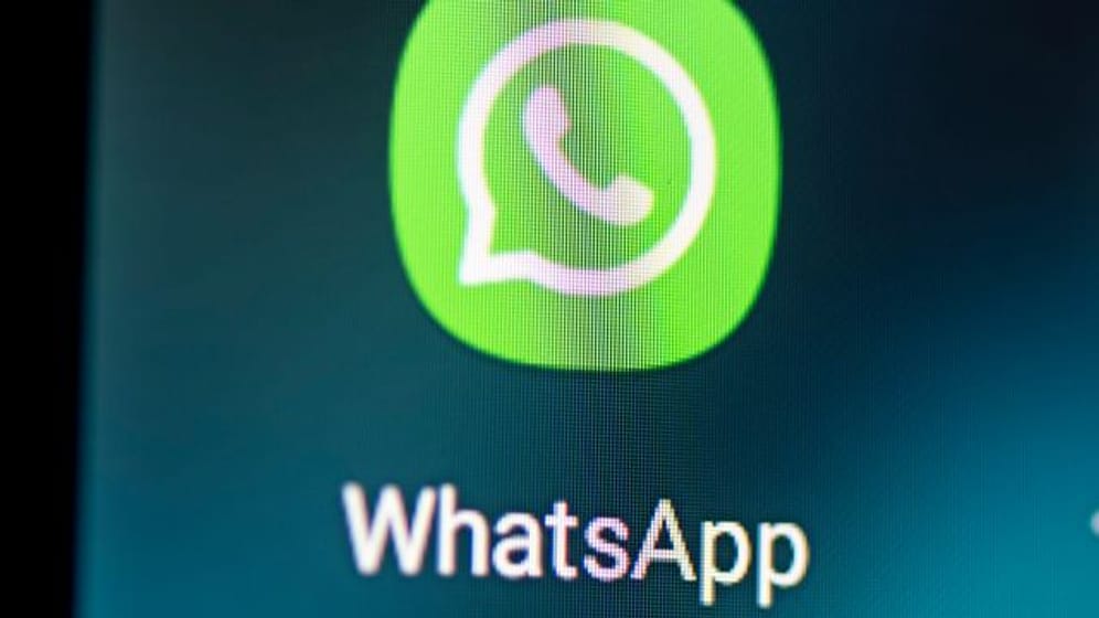 Das Logo des Messengerdienstes Whatsapp.
