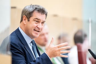 Markus Söder: Der bayerische Ministerpräsident fordert mehr Impfungen für Kinder und Jugendliche.