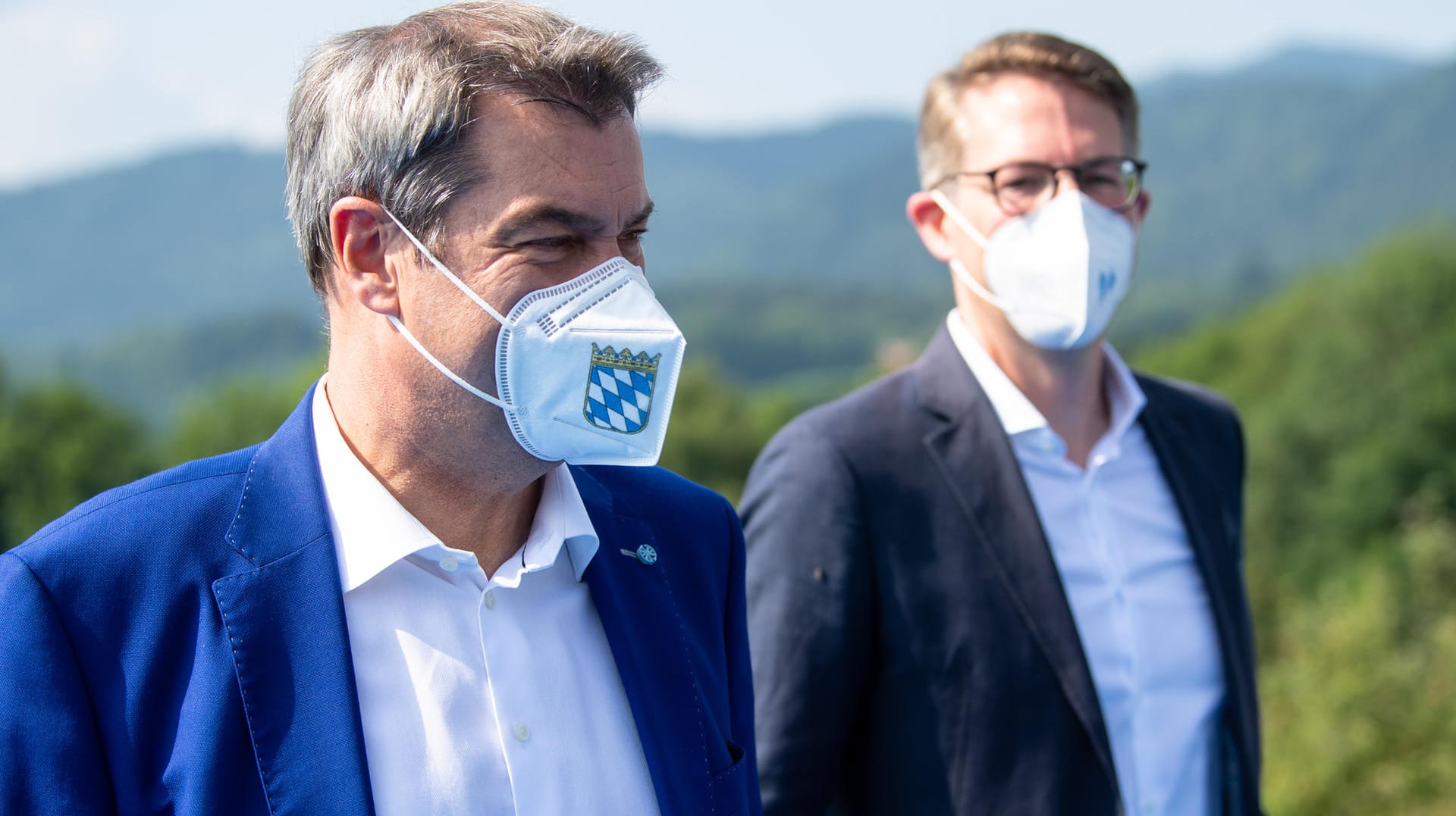 Markus Söder und Markus Blume: Einen Wahlkampfschlager haben sie am Freitag nicht präsentiert. Das hat Gründe.