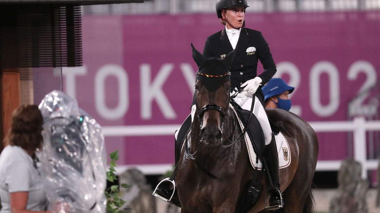 Will eine Olympia-Medaille gewinnen: Jessica von Bredow-Werndl mit dem Pferd TSF Dalera.