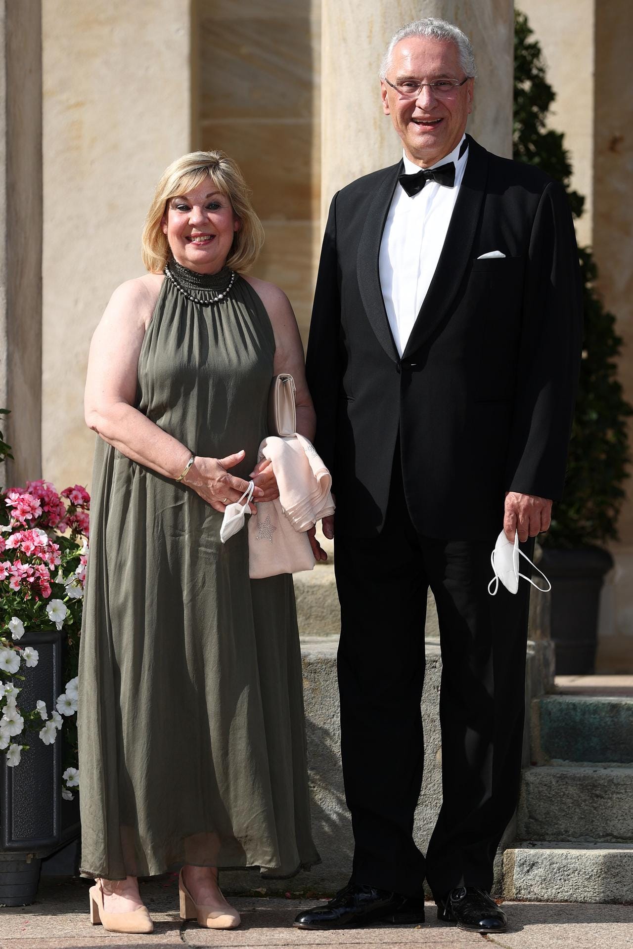 Bayerns Innenminister Joachim Herrmann und seine Frau Gerswid