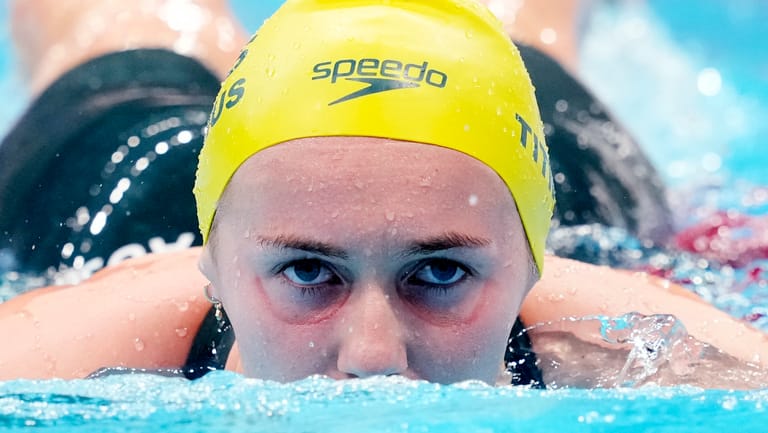 Ariarne Titmus: Die Australierin ist zu Olympia-Gold über 400 Meter Freistil geschwommen.