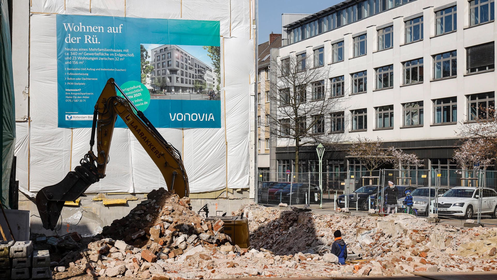 Schutt und Asche (Symbolbild): Die Pläne der Vonovia, die Deutsche Wohnen zu übernehmen, sind gescheitert.