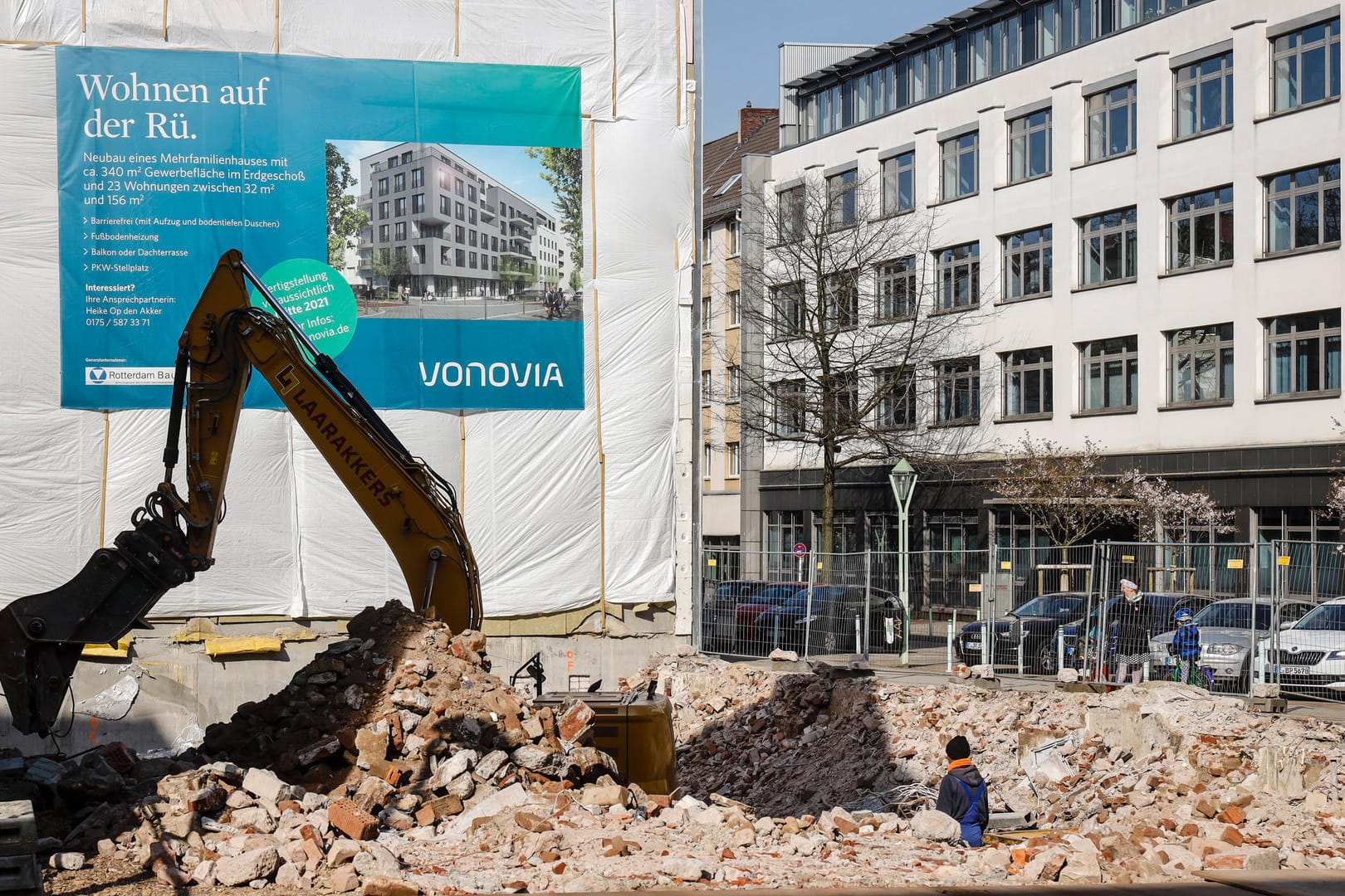 Schutt und Asche (Symbolbild): Die Pläne der Vonovia, die Deutsche Wohnen zu übernehmen, sind gescheitert.