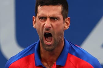 Novak Djokovic: der Serbe bezwang Jan-Lennard Struff in zwei Sätzen.