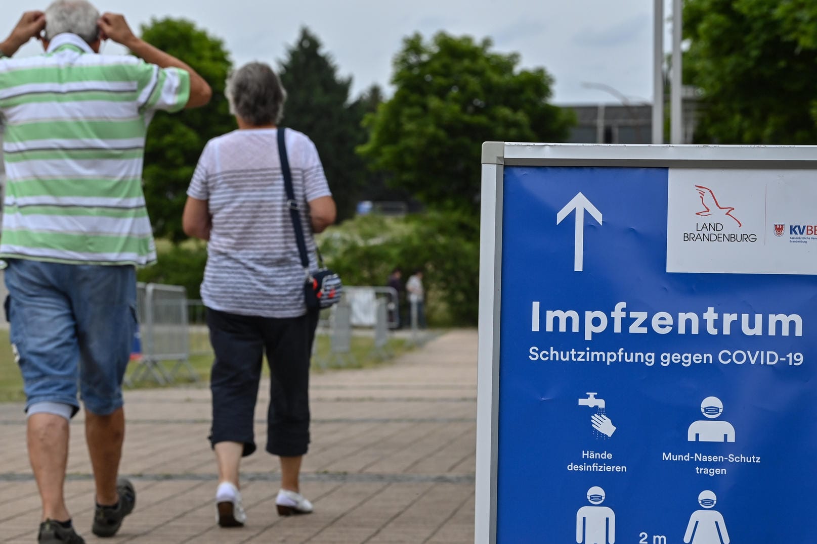 Impfzentrum in Frankfurt (Oder): Impfverweigerern droht im Herbst die Durchseuchung.