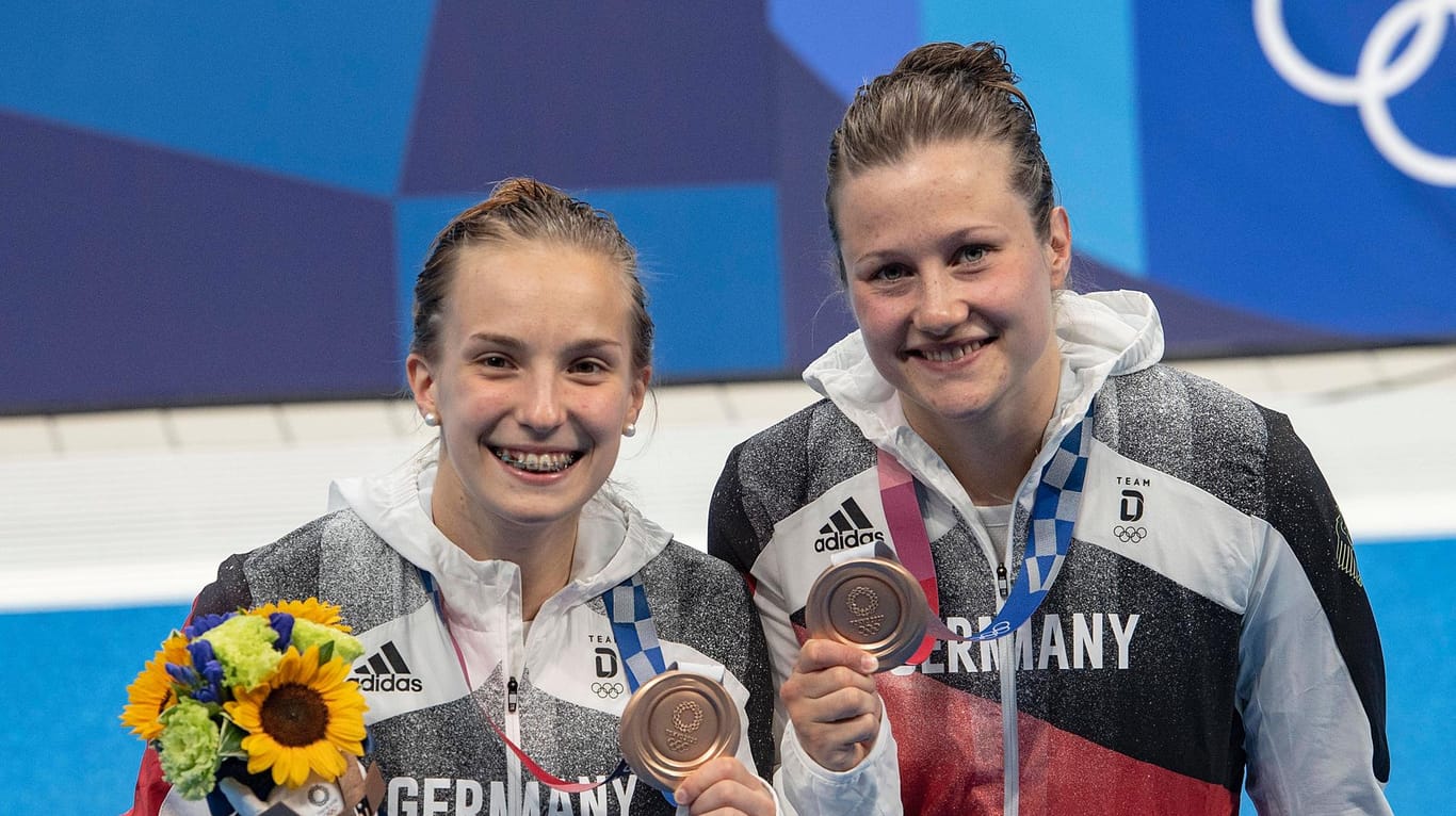 Lena Hentschel (l.) und Tina Punzel (r.): Gehen sie nach den Olympischen Spielen getrennte Wege?