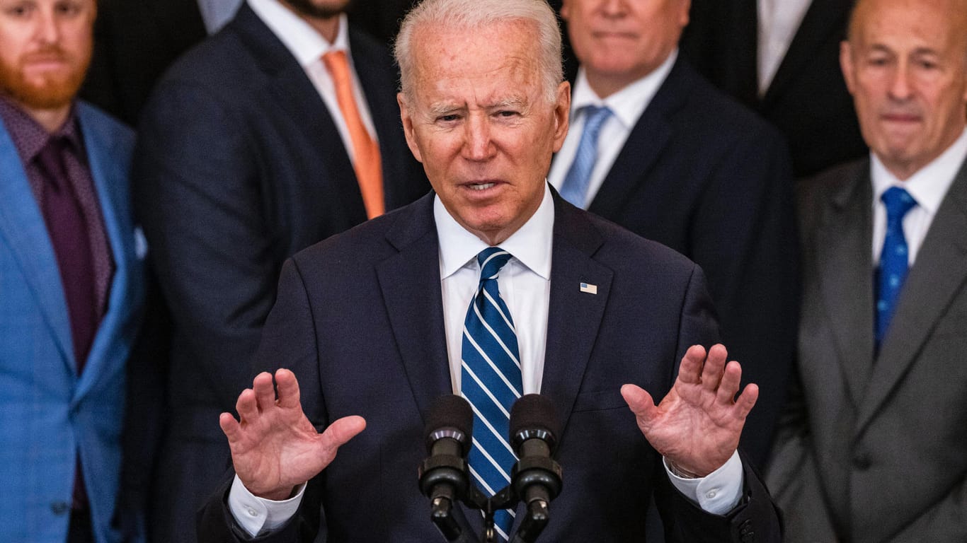 Joe Biden: Der US-Präsident hatte zuletzt vor einer "Pandemie der Ungeimpften" gewarnt.
