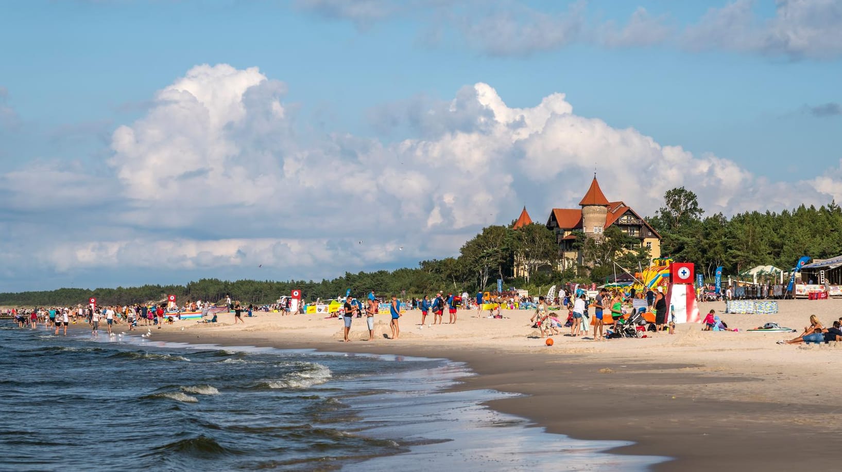 Leba: Der Badeort gilt auch als das Sylt Polens.