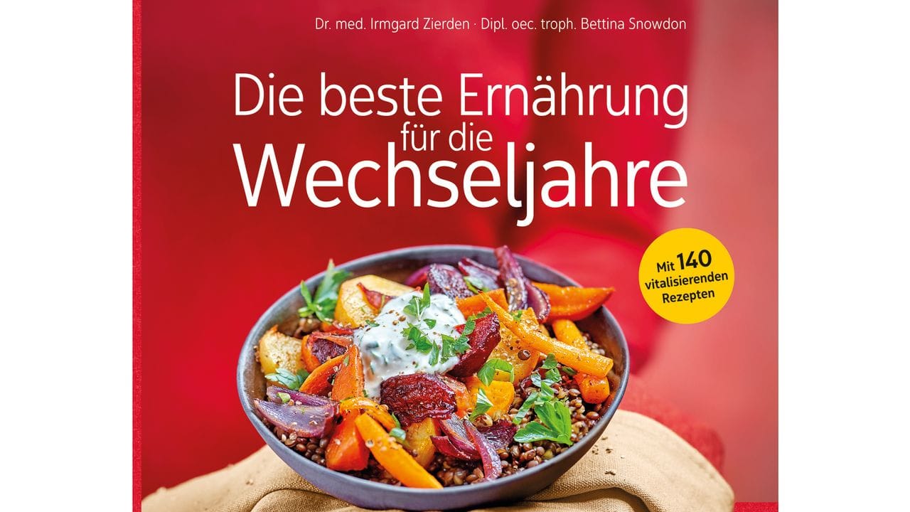 Irmgard Zierden, Bettina Snowdon: "Die beste Ernährung für die Wechseljahre", Trias-Verlag, 200 Seiten, 19,99 Euro, ISBN: 978-3432112022. Irmgard Zierden, Bettina Snowdon: "Die beste Ernährung für die Wechseljahre", Trias-Verlag, 200 Seiten, 19,99 Euro, ISBN: 978-3432112022.